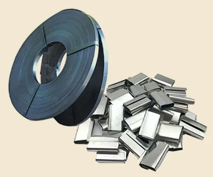 Steel strap & seals